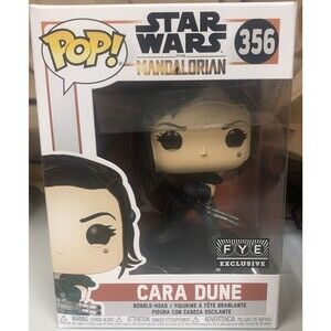Cara Dune #356 FYE Exclusive Star Wars Mandalorian Funko POP Immaculate Unopened